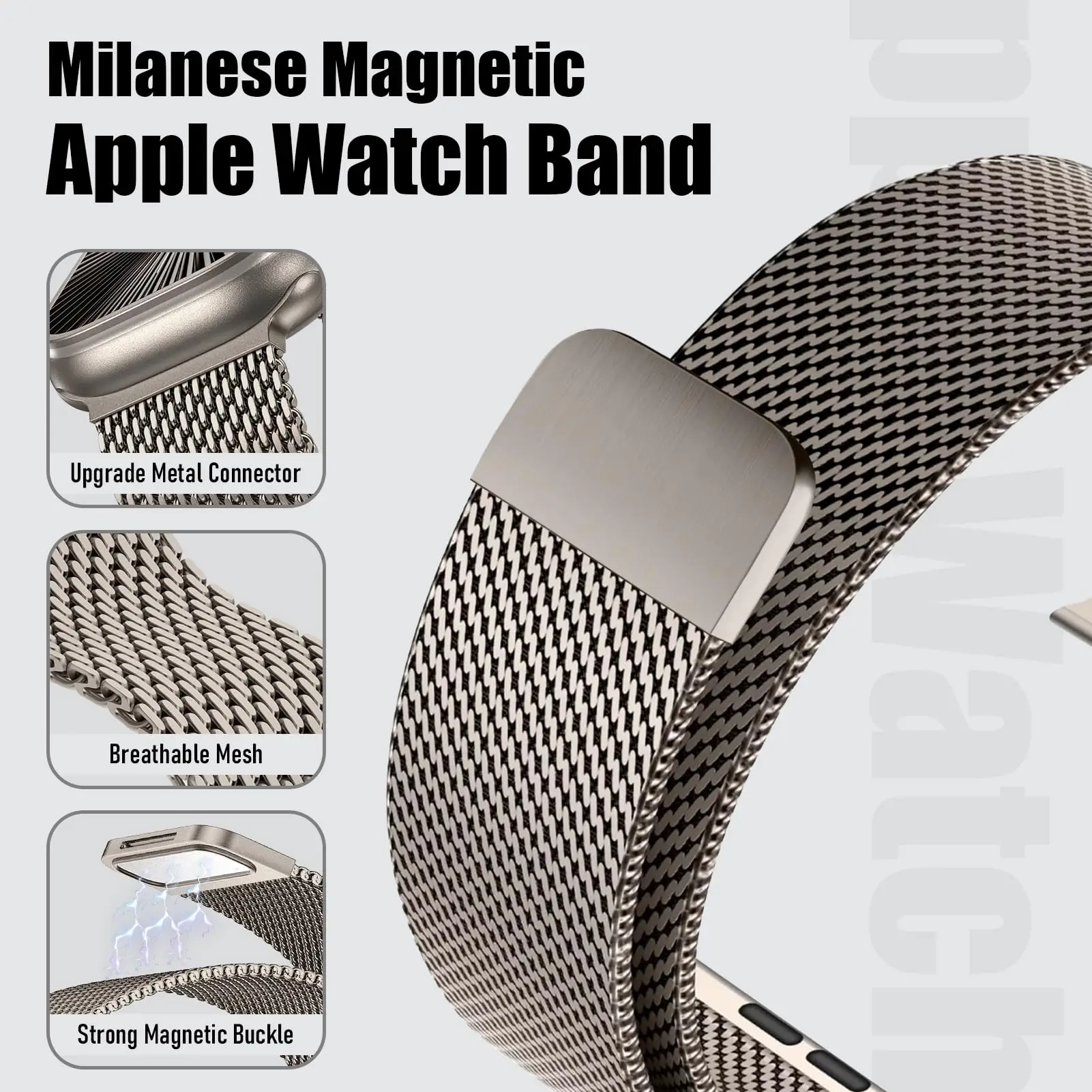 Sleek Metal Milanese Loop Bracelet