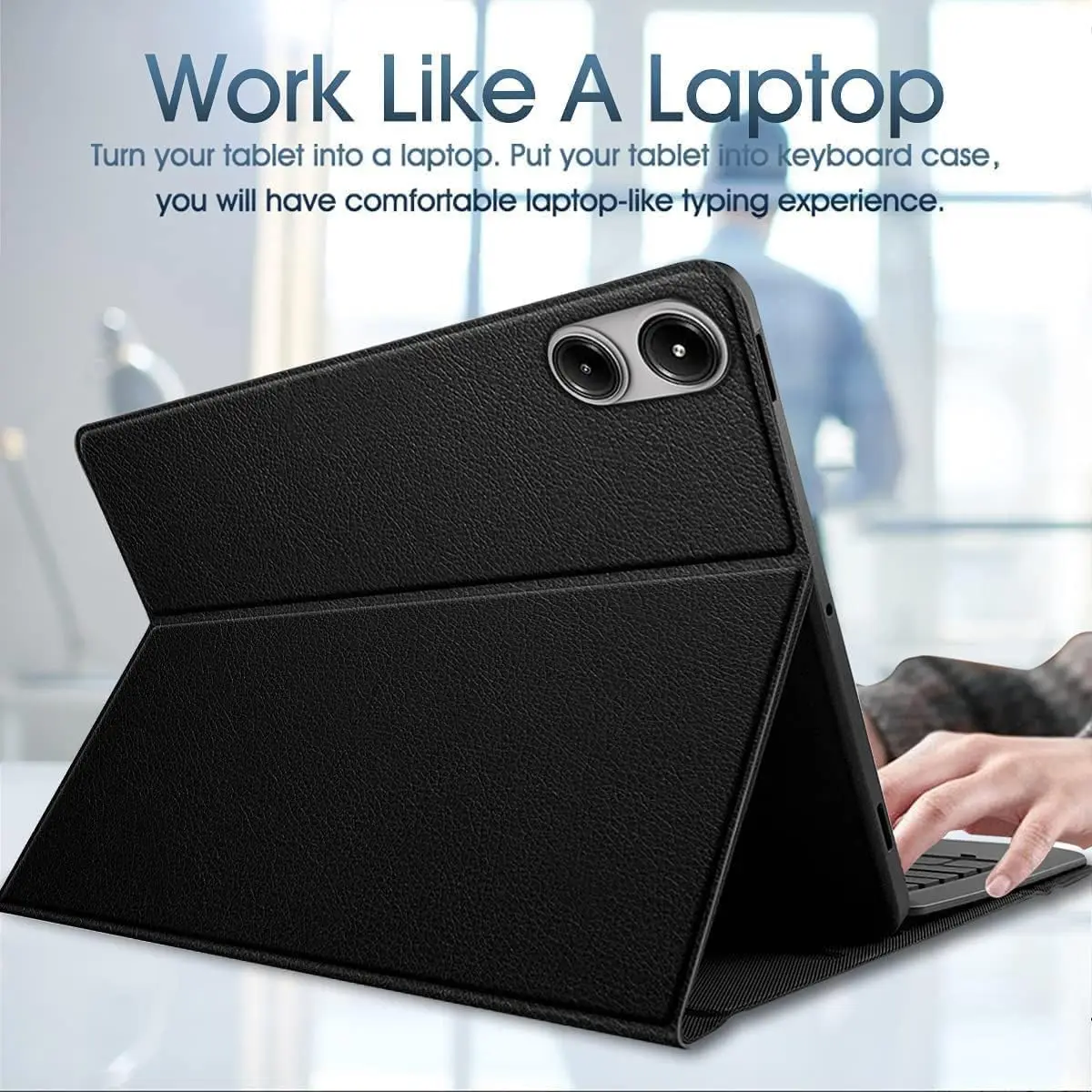 Premium Keyboard Cover with Pencil Holder