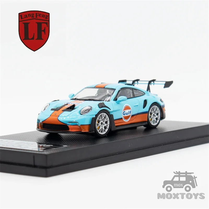 

Модель LF 1:64 911 992 GT3 RS синяя модель автомобиля под давлением