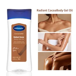 Lakerain Cocoa Butter Gloss Body Oil - Moisturizing & Nourishing Gel, 200ml (200ml)