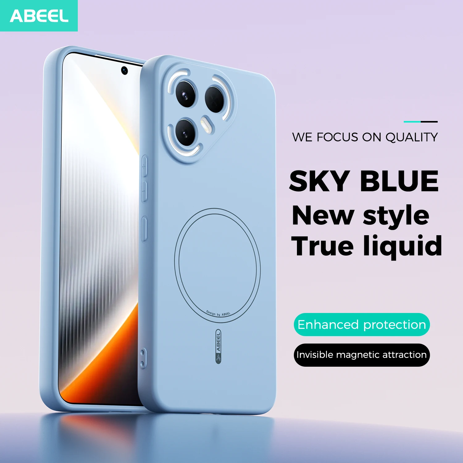 Luxury Liquid Silicone Back Cover Case - Enhanced Design