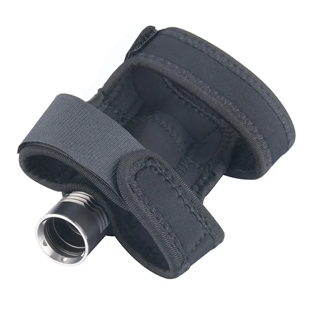 Diving flashlight holder Neoprene Torch Flashlight Holder Hand Arm Mount Wrist Strap Glove Hand Free Underwater Scuba Diving Flashlight Holster