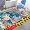 Urusei Yatsura Floor Mat Rectangle Anti-slip Home Soft Badmat Front Door Indoor Outdoor Mat Hotel Decor Mat 1