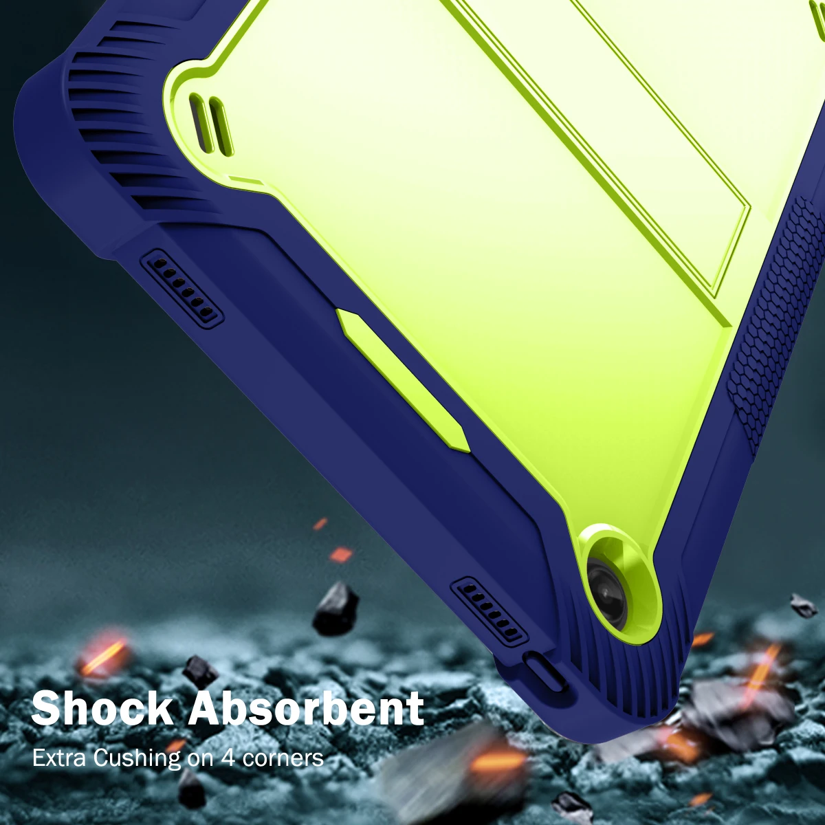 Capa à Prova de Choque para Lenovo Tab Armadura Shockproof Case M10 3ª Geração Tb328fu Tb328xu Tb125fu 128fhd Além Disso Tb-x606f hd Tb-x306f 2023 - Imagem 3