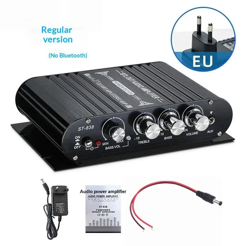 하이파이 2.1채널 파워 앰프 1세트 усилитель amplificad..