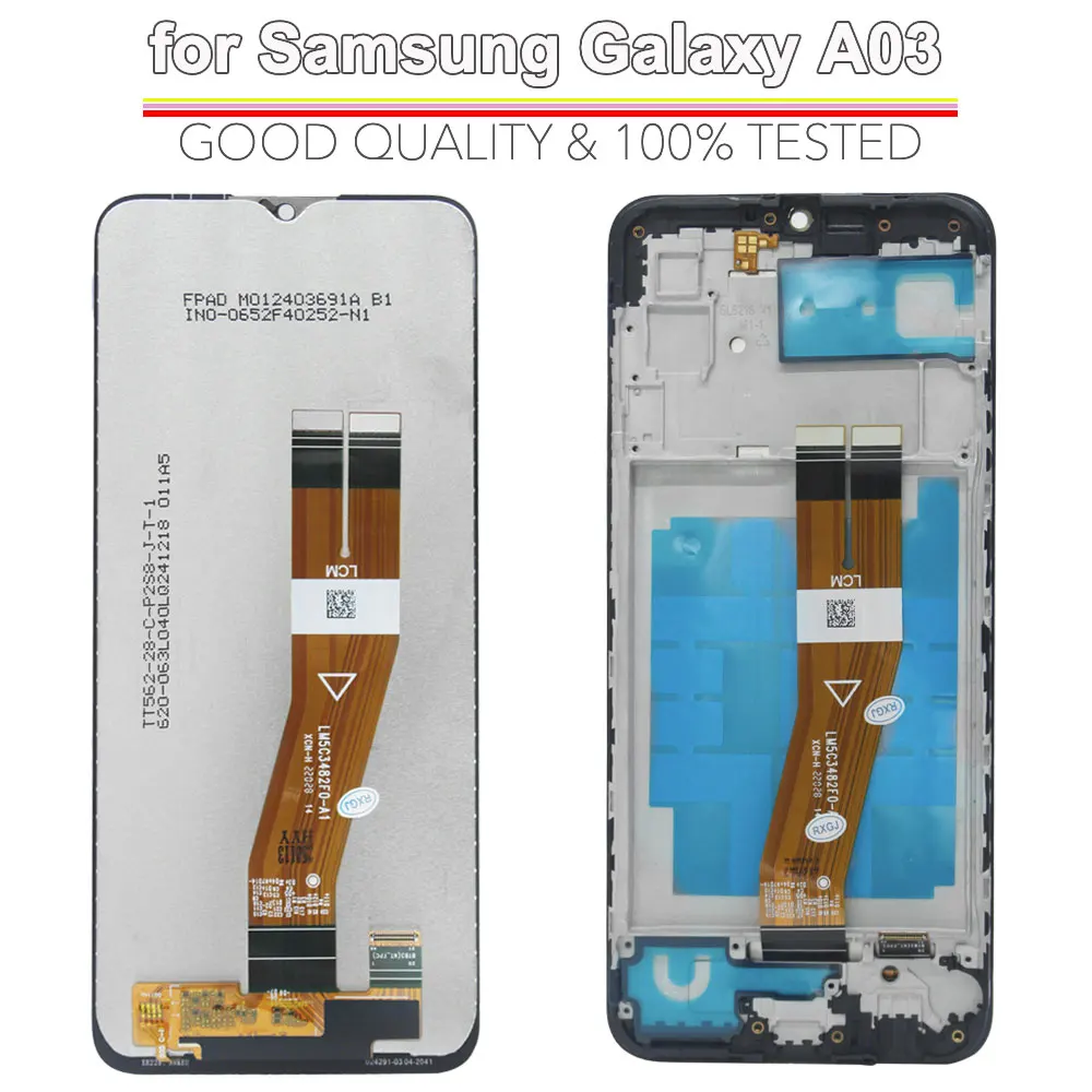 6.5 LCD Touch Screen Digitizer Assembly with Frame