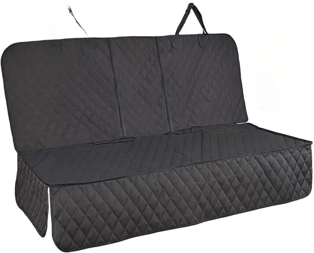 Dog Car Seat Covers, Dog seat Cover with Side Flap for Cars, Trucks, and Suv's - Waterproof & Nonslip Pet Seat Cover