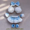 20cm cotton doll clothes, chubby body, wearable baby clothes, changing sets, cute plush dolls 5