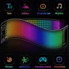 RGB LED Car Sign Animation LED Matrix Pixel Panel DIY Programmable Bluetooth App Control LED Panel Flexible Display Light 5
