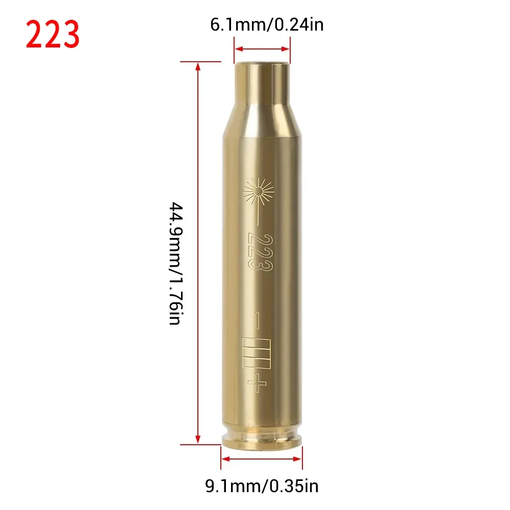 7MM 8MM 9MM 7.62x39 308 223 30-06 Tactical Red Laser Sight Collimator Laser Sight Hunting Glock AR15 Airsoft Accessories laser sight