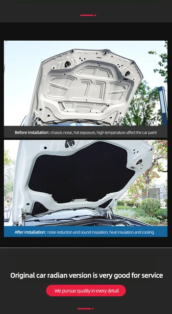 Copertura Isolante Per Motore BMW X3/X4 - Antirumore E Anti Calore, Nero