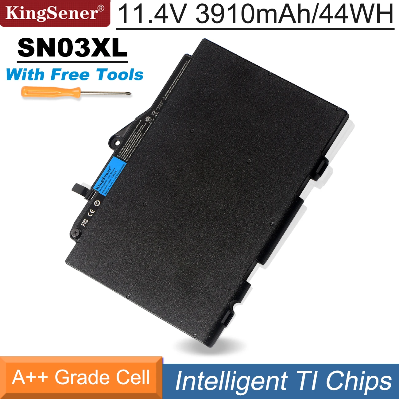 Kingsener Rr03xl Novidades Bateria do Portátil para hp Probook 430 440 450 455 Série g4 470 g4 Hstnn-pb6w Hstnn-ub7c Hstnn-lb71 Hstnn-q01c