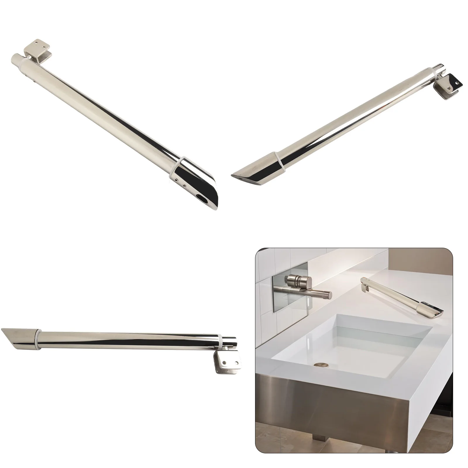 Premium Glass Panel Shower Screen Support Bar - Durable and Stylish Bathroom Enclosure Solution