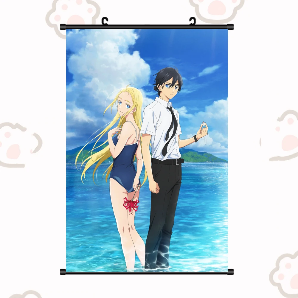 Anime Summer Time Rendering SHINPEI AJIRO USHIO KOFUNE MIO Poster