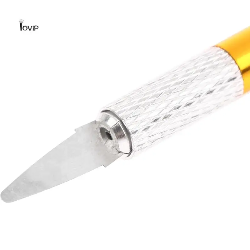 Dental Lab Impression Material Plaster Spatula Wax Knife Blade Cutter Stainless Steel Mixing Knife Dental Lab Blade dental mixing head