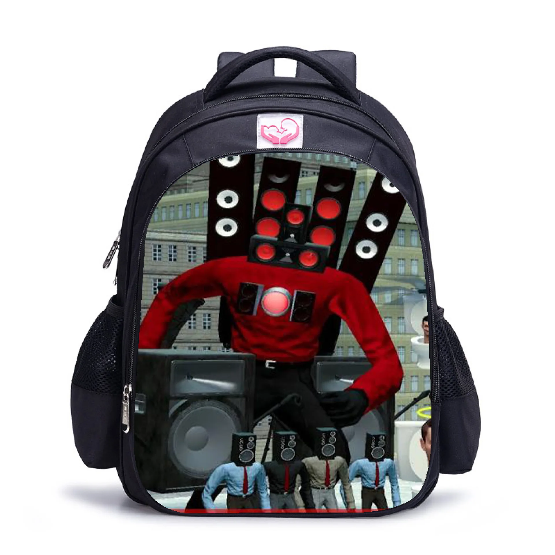 

Skibidi Toilet Toilet Man Spoofs School Bag Backpack Shoulders Outdoor Bag Beautiful Fashion Accessories Cartoon School Bag