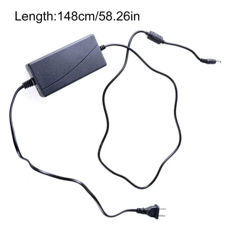 US Standard Power Supply Charging Adapter AC100-240V to 12V 4A Power Adapter, with 5.5x2.5mm Connector For Monitors Leds