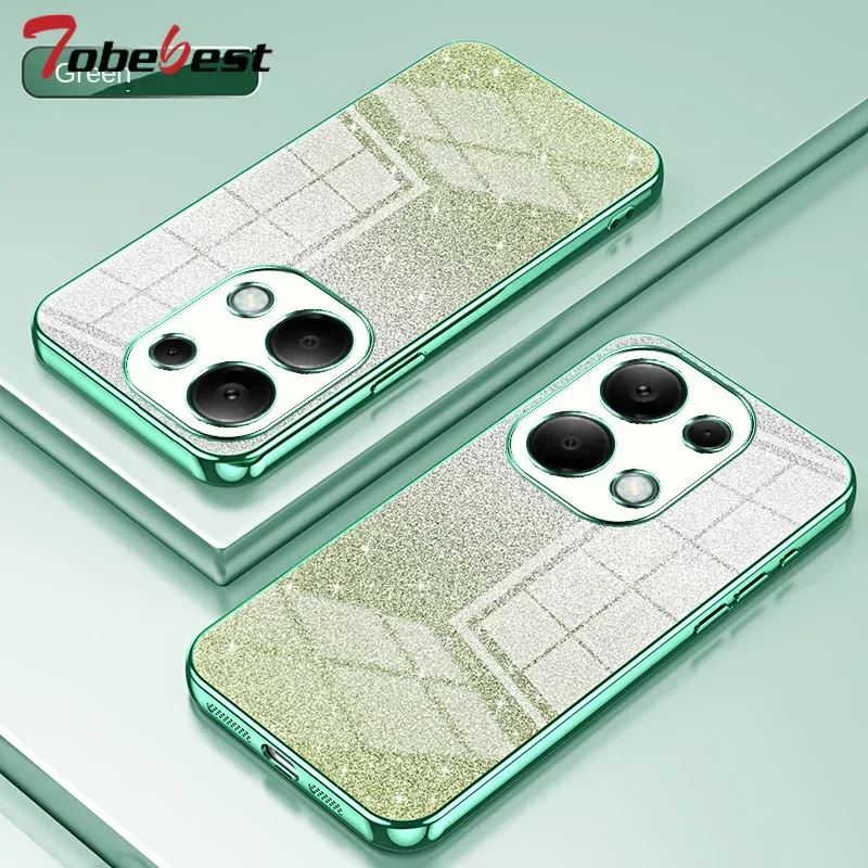 Soft Silicone Bling Glitter Plating Phone Case