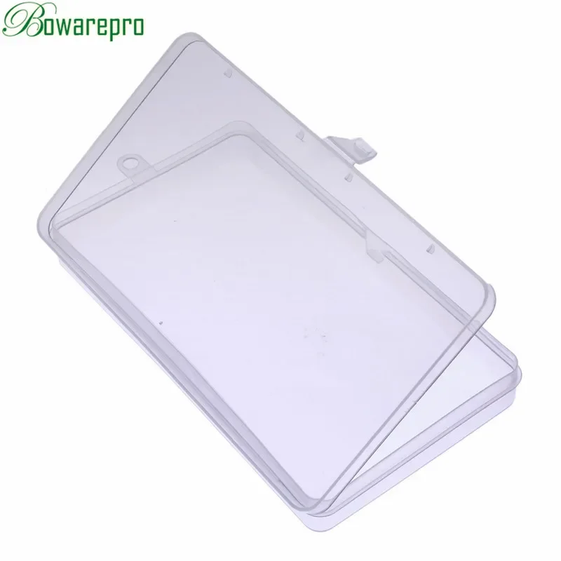 Makeup Storage Box Jewelry Container Small Clear Plastic Box Case Mobile Phone Multi-function Tool Beads 17.2 X9.8x2.1cm