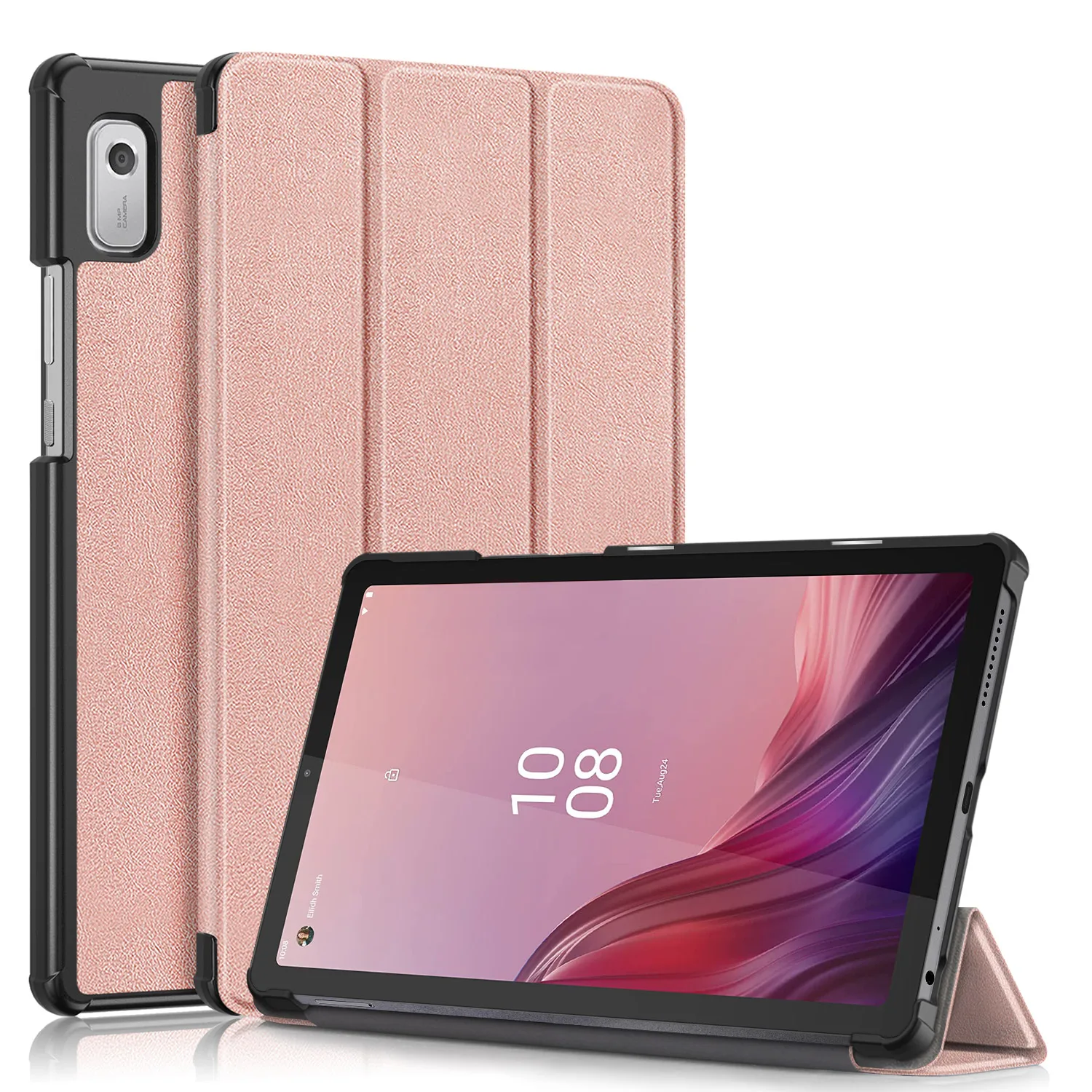 Durable Foldable Tablet Case with Hard-Shell Drop-Proof Design