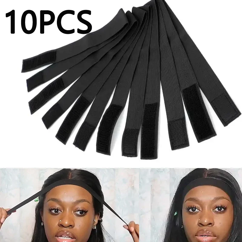 Elastic Bands for Wig - 10Pcs Adjustable Lace Bands