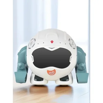 Robot danzante musicale: luci lampeggianti e movimento oscillante, giocattolo elettrico per bambini
