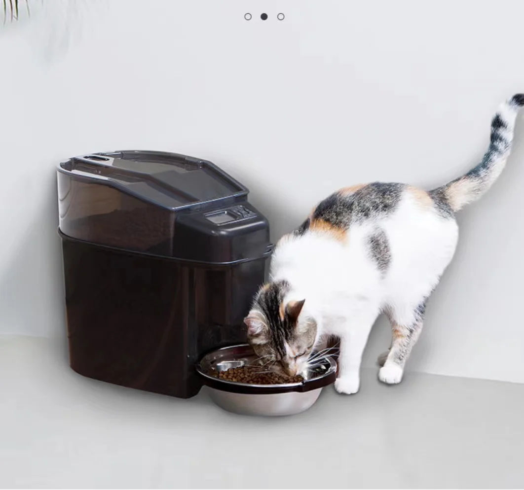 

Healthy Pet Simply Feed Automatic Cat Feeder for Cats and Dogs - 24 Cups Capacity Pet Food Dispenser with Slow Feed