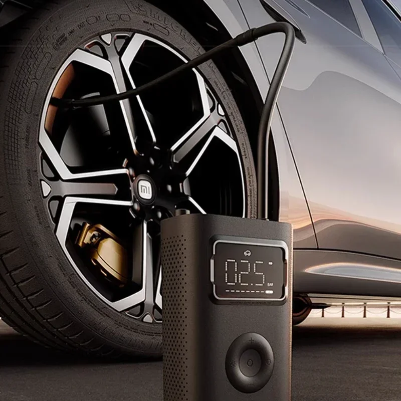 Xiaomi Mijia Air Pump 2 Pro Speed Boost Mini Portable Electric Air Compressor Treasure 150PSI Type-C LED Multitool Inflator