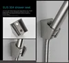 Premium High Pressure Rainfall Shower Combo with Stainless Steel Hose Rain Shower Head and Hand Held Shower Set 3pcs Set 5