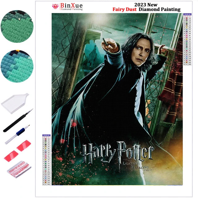 Hogwarts Severus Snape AB Fairy Dust Diamond Painting Harry Potter