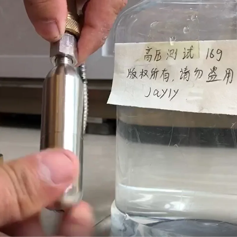 Beer Inflation Adapter Mini Co2 Cartridge Refillable Cartridges 3/8-24 UNF Thread Homebrewing Coffee Soda Juice Drinks