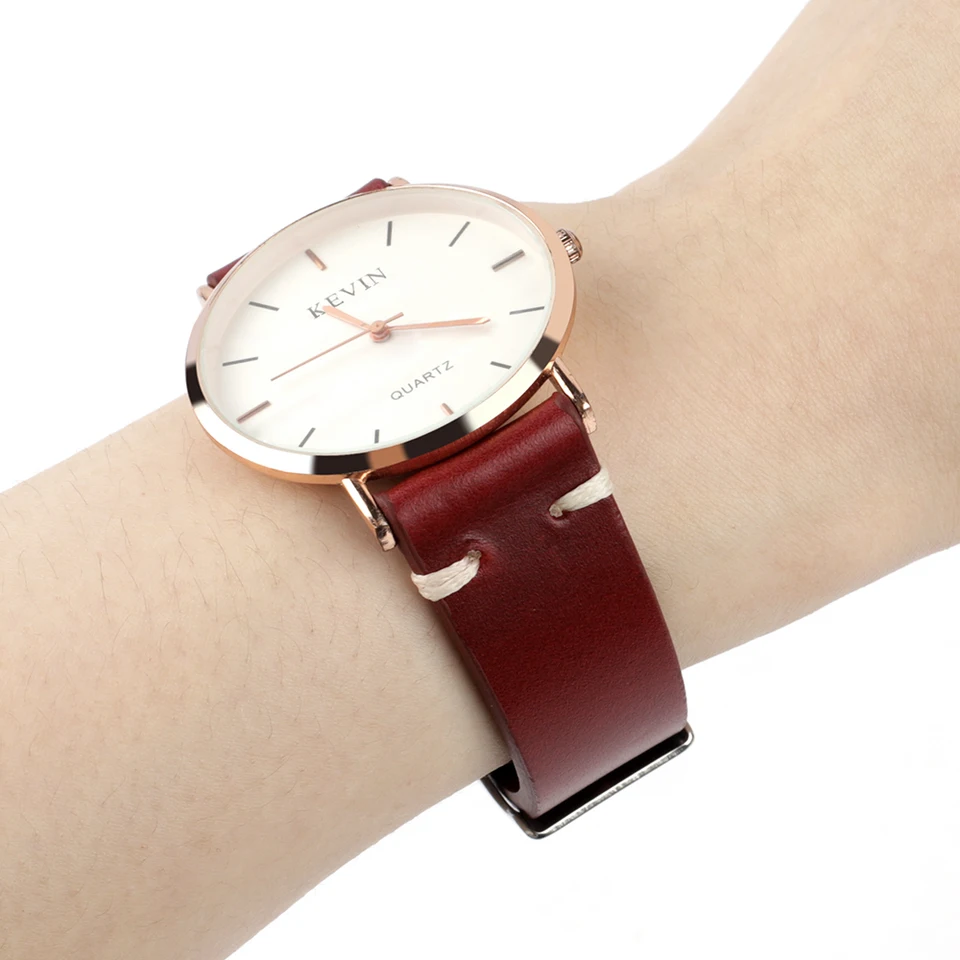 Vintage Genuine Leather Watchband 17mm 18mm 20mm 21mm 22mm Oil Wax