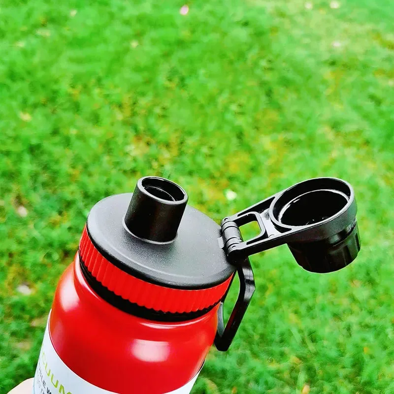 800ml/1500ml stainless steel vacuum flask large capacity outdoor sports water  bottle 24-hour insulation portable Thermos bottle - AliExpress