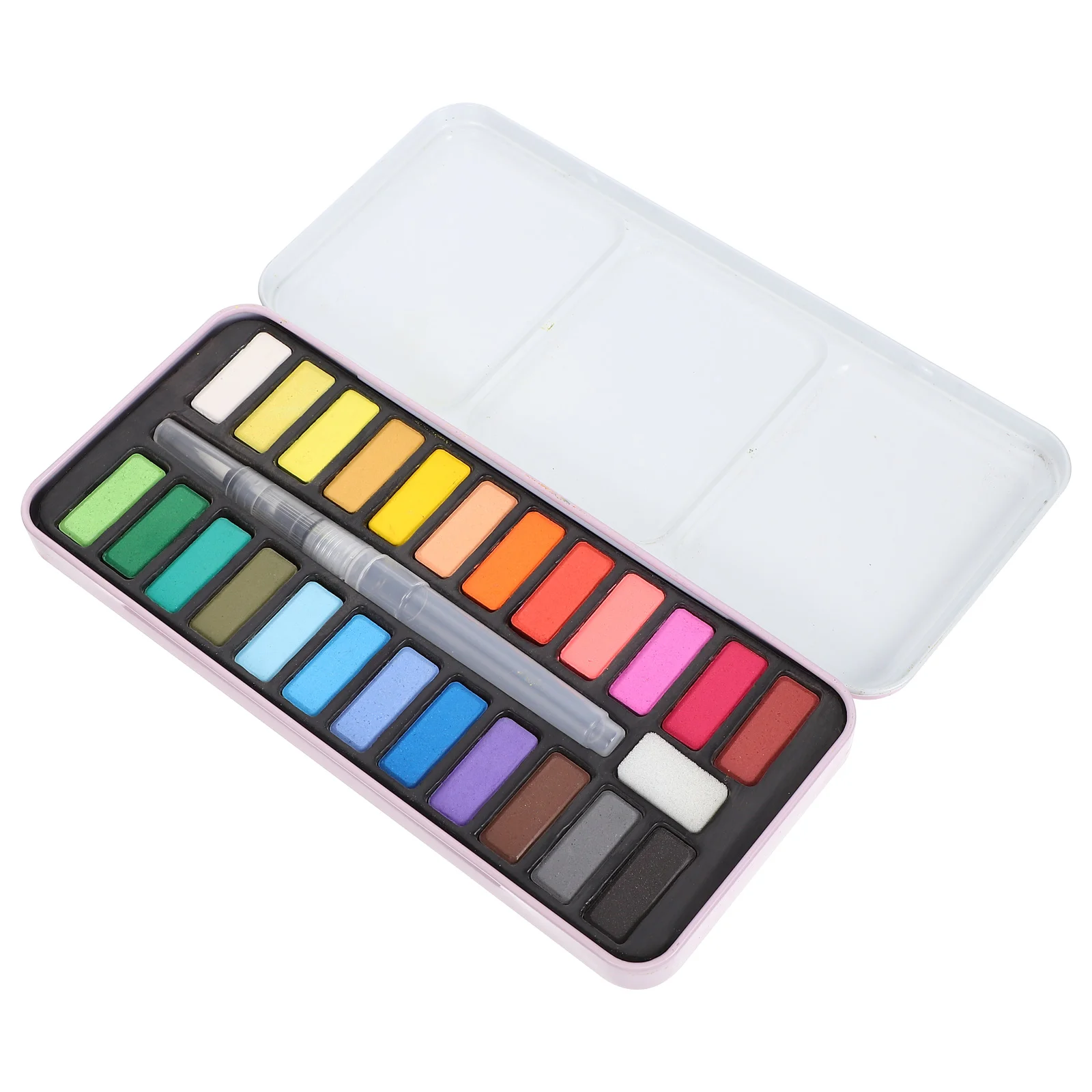 

Solid Watercolor Aquarellcolours (solid) Watercolors Professional Paint Multi-function Kit Gouache Accessory Flash Metal Child