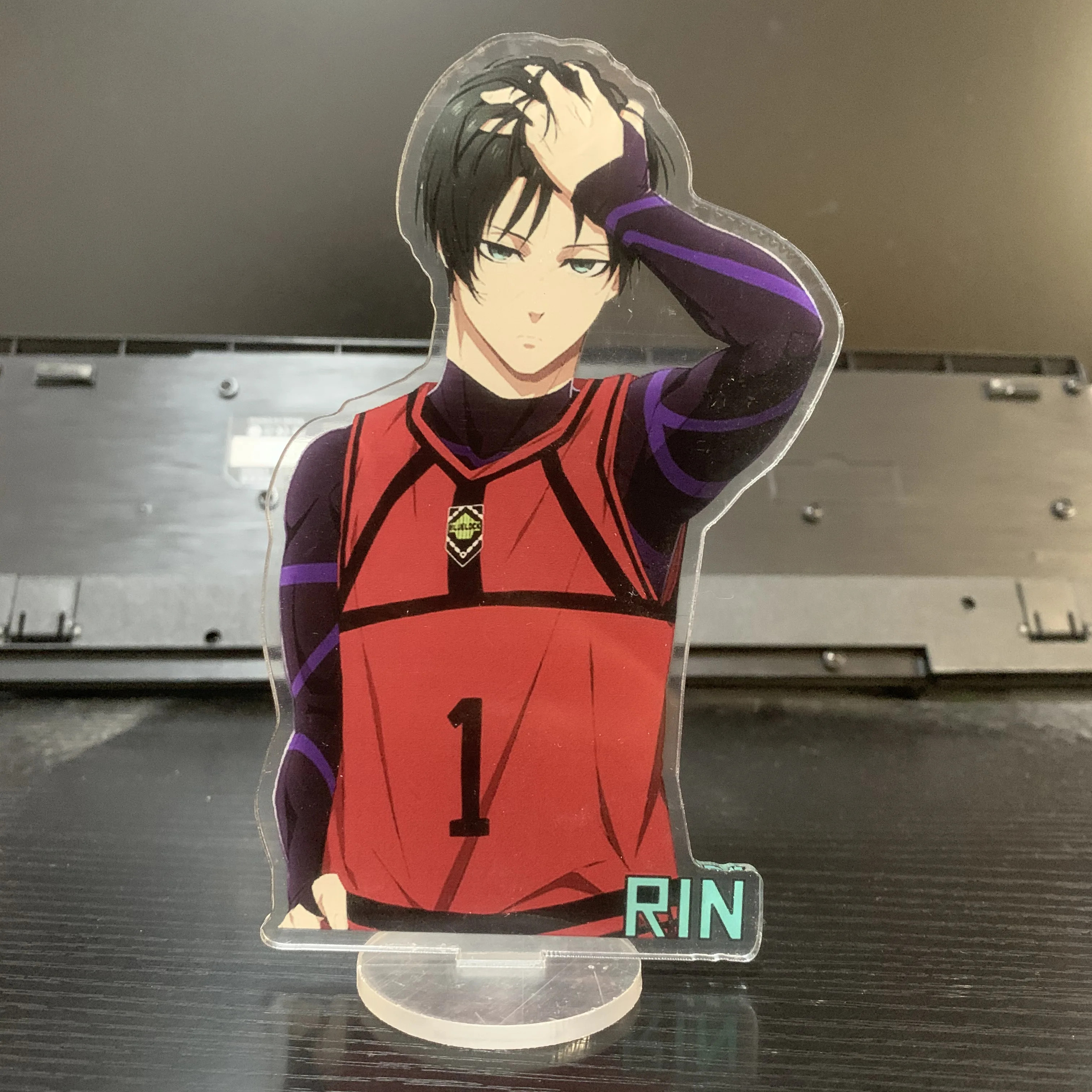 Blue Lock Anime Bachira Meguru Double-Sided Acrylic Stand