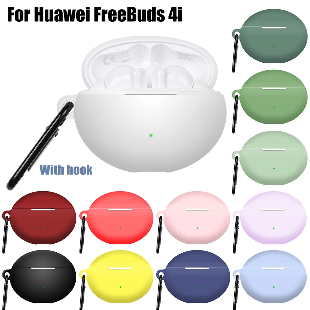 Silicone Protective Case For Huawei Freebuds 4i Earphone Cases Cover ...
