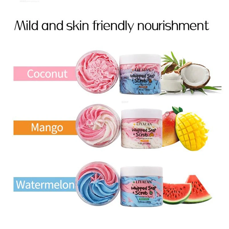 Exfoliante para piel seca coco mango sand&iacute;a