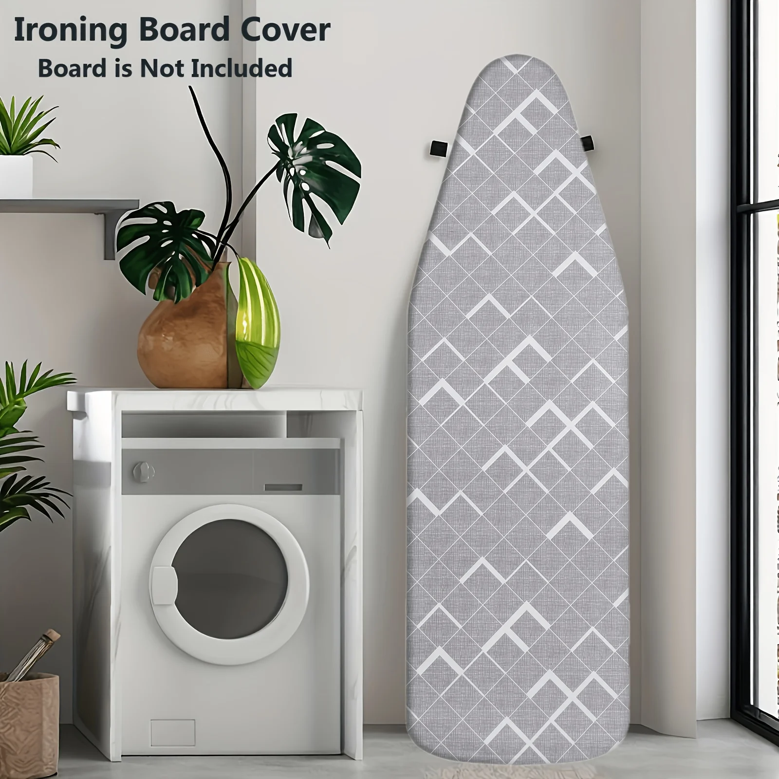 Large Non-Slip Thick Ironing Board Cover, Colorful and Protective