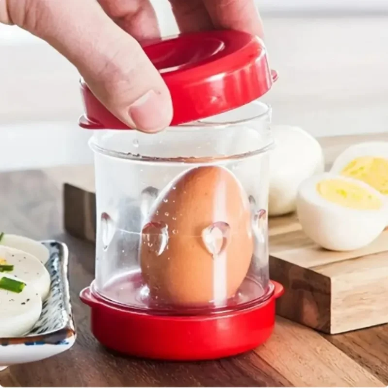 Boiled Eggs Peeler And Cracker Boiled Egg Shell Peeler Stripper Shake And Peel Peeling Kitchen Tool Egg Opener Tool egg shell opener