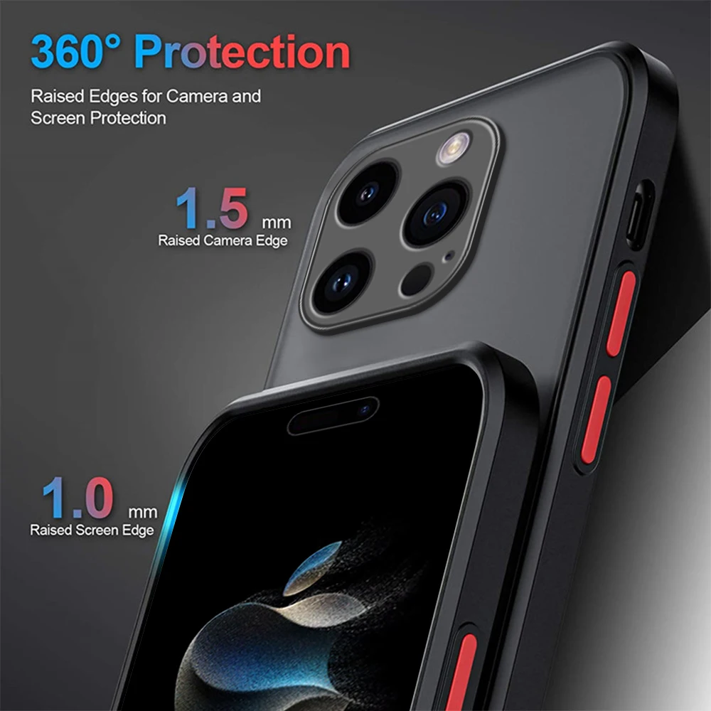 For iPhone 15 Pro Max 2023 Crystal Case Back Panel Front Film Capa iPhone 15  Plus iPhone15 5G 360 Protect Shockproof Phone Cover - AliExpress