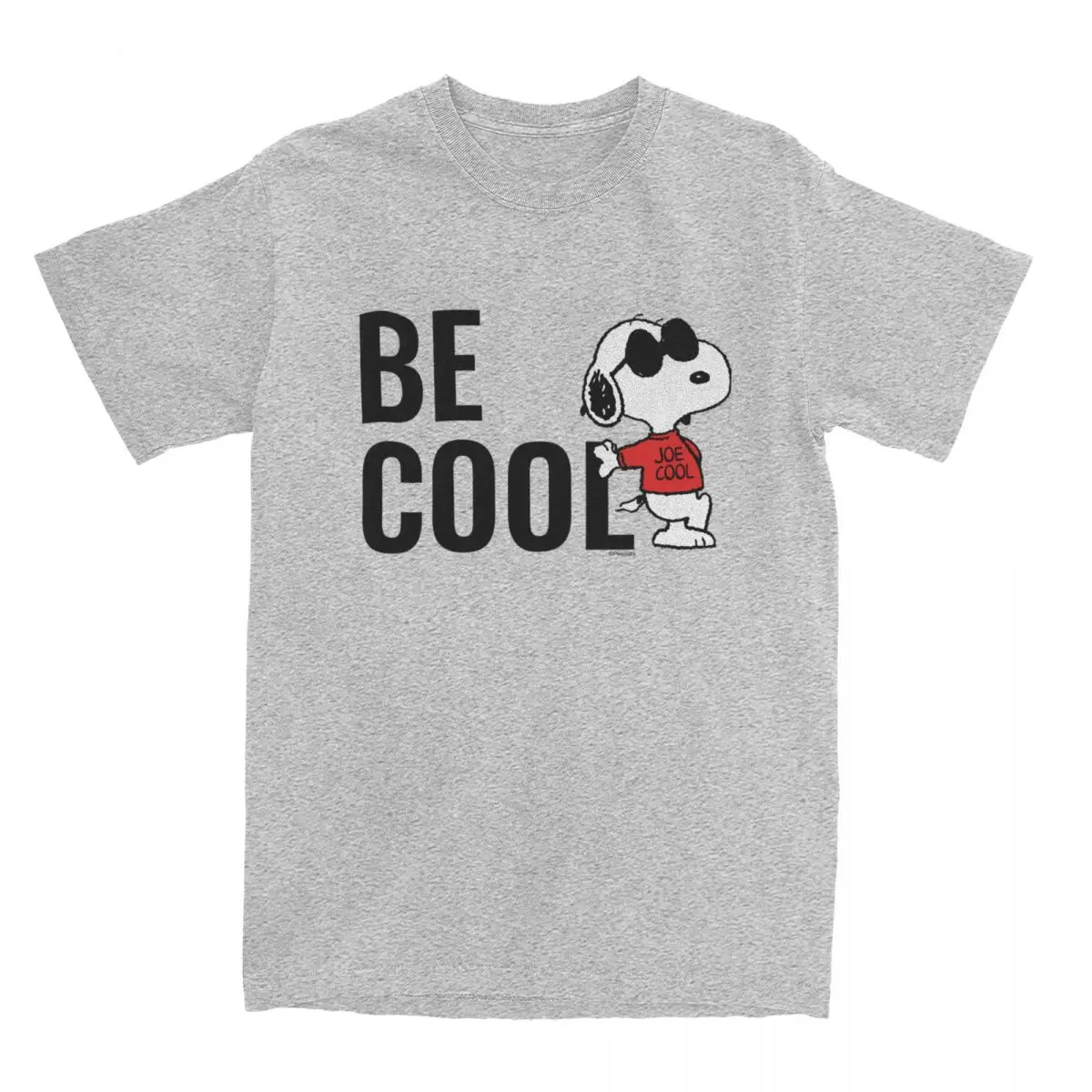Snoopy Joe Cool Standing Merch T-Shirt Uomo Donna Cartoon Peanuts Comic Fun 100% Cotone Stampato Abbigliamento