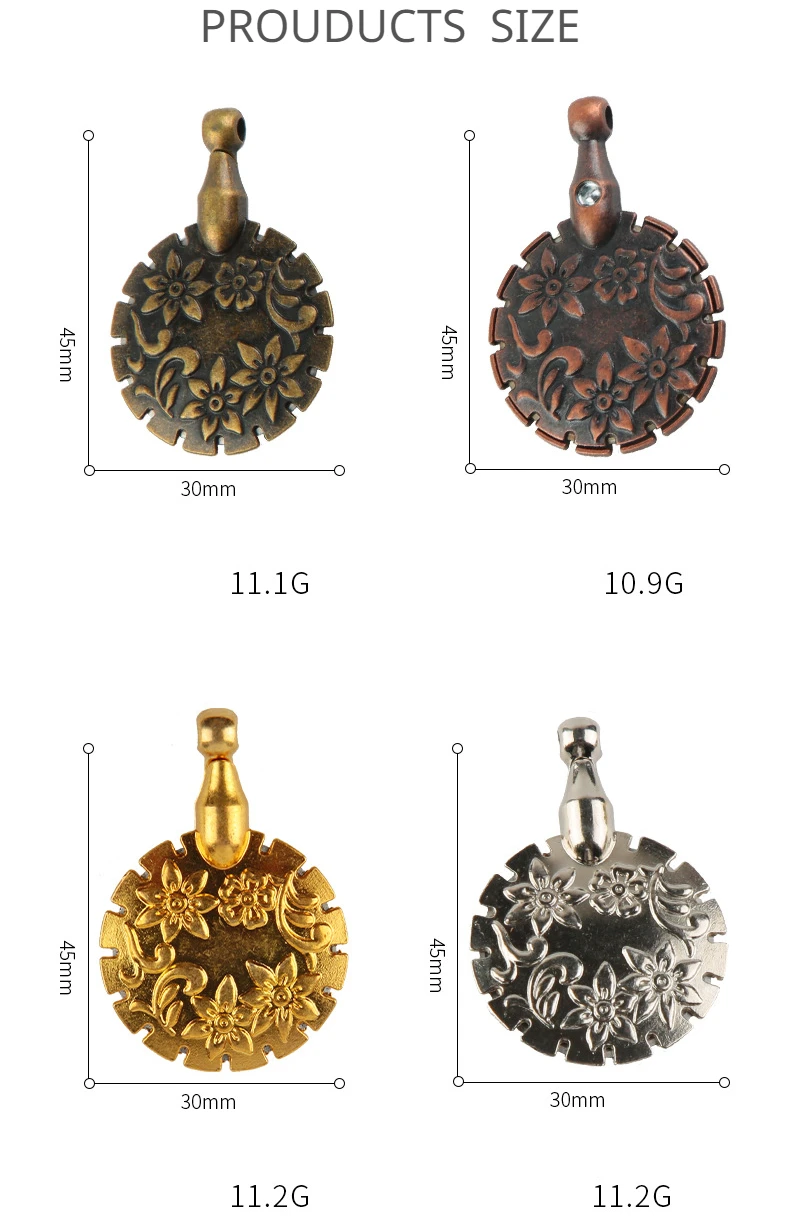 Description Picture 3 of itemPractical Vintage Thread Cutter Pendants Antique Thread Cutter Metal Yarn Cutter for Home Needlework DIY Craft Tools Sewing Tool