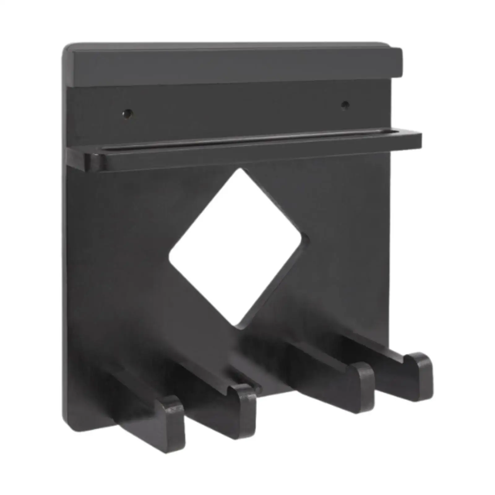 Paddle Holder Storage Rack for Table Tennis Racket for Bar with Ping Pong Ball Storage Holds 8 Paddles Wood Wall Rack