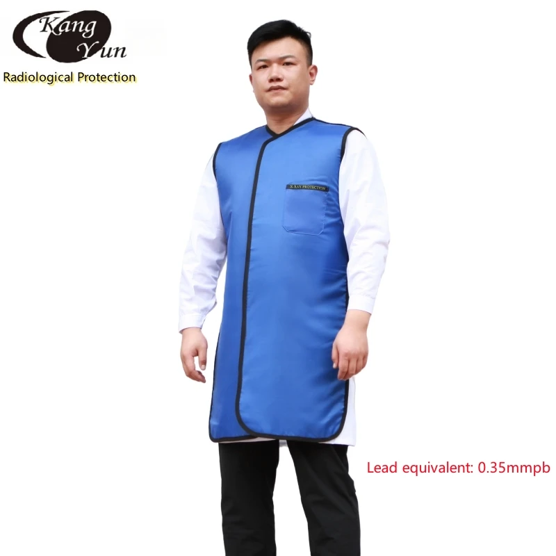 

Direct selling x-ray medical exposure protection 0.35mmpb lead vest overcoat ionizing radiation protective lead clothes