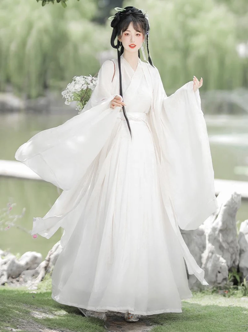 Women Hanfu Dress Chinese Traditional Hanfu Dance Dress - Main Image
