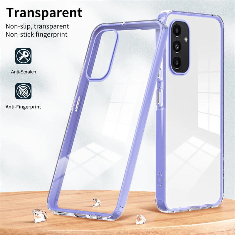 Custodia A Cuscino D'Aria Per Samsung Galaxy A15 A156B Paraurti Rigido Per Pc Con Cover Posteriore Antiurto Custodia In Tpu Per Samsung Galaxy A15 5G 