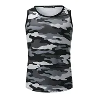 Camouflage Print Mens Tanks Top Summer Loose Sports Beach Vest Males Gym Clothing Bodybuilding Sleeveless Shirt Debardeur Homme - Image 4
