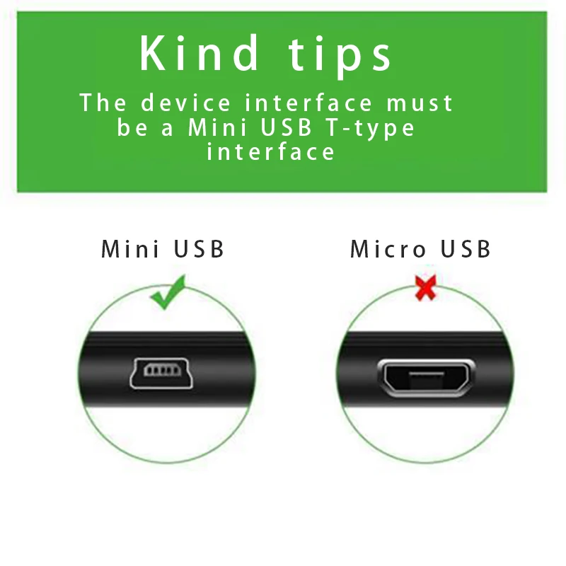 High-Speed Mini USB Charging & Data Cable for Mobile Devices & Accessories