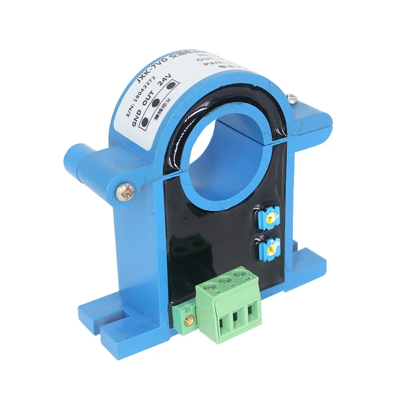 

Hall Current Sensor 0-50A 100A 500A DC Current Detection 4-20mA 0-20mA 0-5V 10V Output Open Loop Perforated Current Transmitter