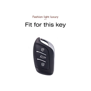 Soft TPU Car Remote Key Case Cover Holder Shell per MG ZS EV MG6 EZS HS EHS 2019 2020 Roewe RX5 i6 i5 RX3 RX8 ERX5 accessori - Soft TPU Car Remote Key Case Cover Holder Shell per MG ZS EV MG6 EZS
